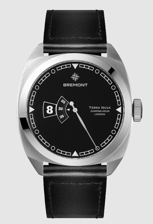 Replica Bremont Watch Terra Nova 40.5 Jumping Hour tn40-jh-ss-bk-l-s Replica Bremont Watch Terra Nova 40.5 Jumping Hour tn40-jh-ss-bk-l-s
